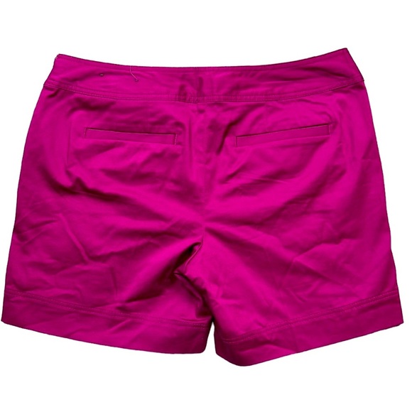 ANN TAYLOR Signature Side‎ Zip Sailor Shorts Pink Magenta Picnic Barbiecore 2 - Picture 6 of 7